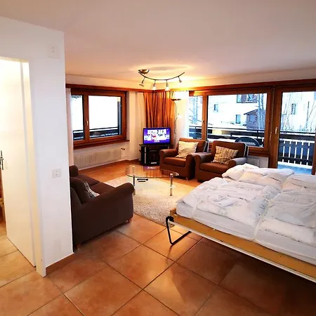 Ferienwohnung Sarazena Saas-Fee Zimmer foto